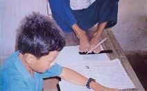 Không tay, Trí vẫn còn đôi chân