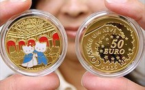 Hello Kitty trên đồng euro