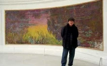 Xem tranh Bông Súng của Claude Monet tại Bảo tàng Vườn Cam