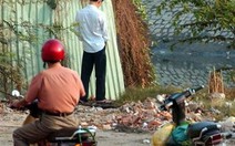 Nói không với tiểu bậy ngoài đường!