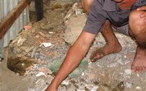 Nền hố sụt có biểu hiện lún