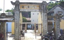 Nha Trang: phục dựng miếu thờ đạo học vừa bị phá