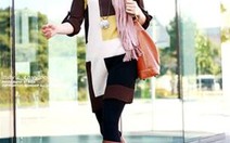 Sành điệu cùng áo len dài