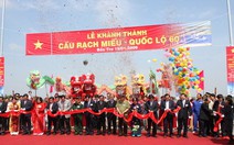 Khánh thành cầu Rạch Miễu: Xứ dừa vui quá trời!