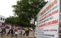 Thị trường lao động khởi sắc