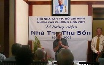 Tưởng niệm nhà thơ Thu Bồn