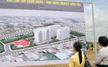 Khởi công 470 căn hộ lưu trú cho công nhân KCN Vĩnh Lộc