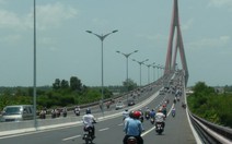 Cầu Cần Thơ đã thông thoáng hơn