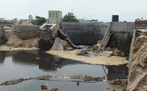 Vỡ bồn chứa tại Nhà máy xử lý nước thải Thọ Quang