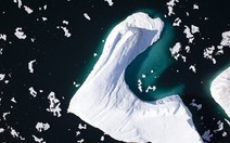 Đảo băng rộng 260km2 tách khỏi Greenland