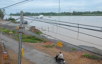 Sạt lở lại đe dọa quốc lộ 91