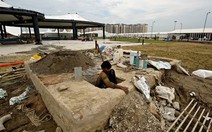 Chưa khai mạc, công trình đã xuống cấp