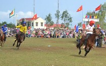 Ngựa thồ lên đường đua