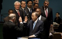 Ông Ban Ki Moon tái đắc cử tổng thư ký Liên Hiệp Quốc