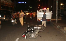 Đá bóng vỉa hè gây chấn thương người đi đường