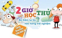 Hào hứng cùng bé trải nghiệm lớp học mẫu Apollo