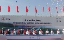 Khởi công xây Nhà máy Nhiệt điện Duyên Hải 3