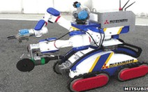 Robot "xe tăng" sửa chữa nhà máy hạt nhân