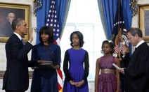 Tổng thống Obama tuyên thệ nhậm chức