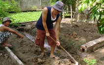 Dọn dẹp một mảnh vườn