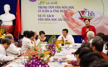 Ra mắt Trung tâm Văn hóa học lý luận và ứng dụng