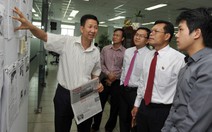 Thành đoàn Vientiane (Lào) thăm báo Tuổi Trẻ