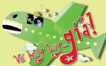 Vé máy bay... giả