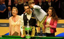 Ronnie O’Sullivan năm lần vô địch snooker thế giới