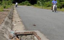 Hàng chục nắp cống bị lấy trộm
