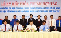 Trung ương Đoàn ký kết hợp tác với Cổng thông tin điện tử Chính phủ