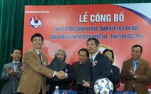 Tìm kiếm nhân tài bóng đá nữ ở Giải VĐQG