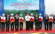 Thông xe gần 30km đường cao tốc Nội Bài - Lào Cai