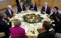 G-7 lo ngại việc Trung Quốc gây căng thẳng trên biển Đông