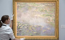 Bức Hoa súng của Monet bán 54 triệu USD