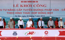 Nâng cấp đường Pháp Vân - Cầu Giẽ lên chuẩn cao tốc 6 làn xe