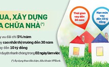 Vay mua nhà với lãi suất chỉ từ 5%