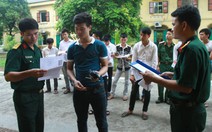 Điểm chuẩn các trường Quân đội