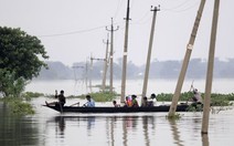 Lũ lớn “càn quét” Nepal, Ấn Độ, 160 người chết