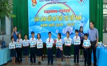 ​Hai Phương “vịt đồng” về trường cũ giúp học sinh nghèo