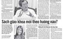 ​Sách giáo khoa: Chẳng ai muốn mang “trứng” chọi với “đá”