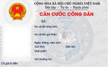 Sử dụng thẻ căn cước công dân thay chứng minh thư