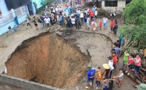 Hoang mang vì “hố tử thần” sâu 25m