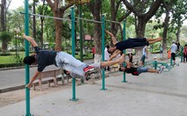 ​Bạn trẻ mê thể thao đường phố