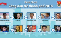 Bình chọn "Công dân trẻ tiêu biểu TP.HCM" 2014