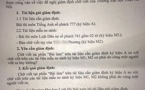 Có dấu hiệu nhờ thi hộ, một thí sinh từ đỗ hóa trượt