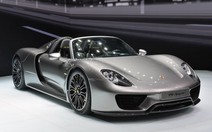 Siêu xe Porsche 918 Spyder bị lỗi