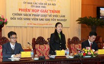 ​Một phiên điều trần của Quốc hội trẻ