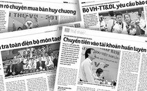 Trong chuyện buồn của taekwondo, thấy chuyện vui