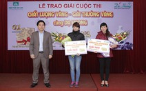 ​Trao giải cuộc thi “Chất lượng Vàng – Giải thưởng Vàng cùng Dạ Hương”