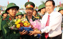 750 thanh niên Cần Thơ lên đường nhập ngũ bảo vệ Tổ quốc